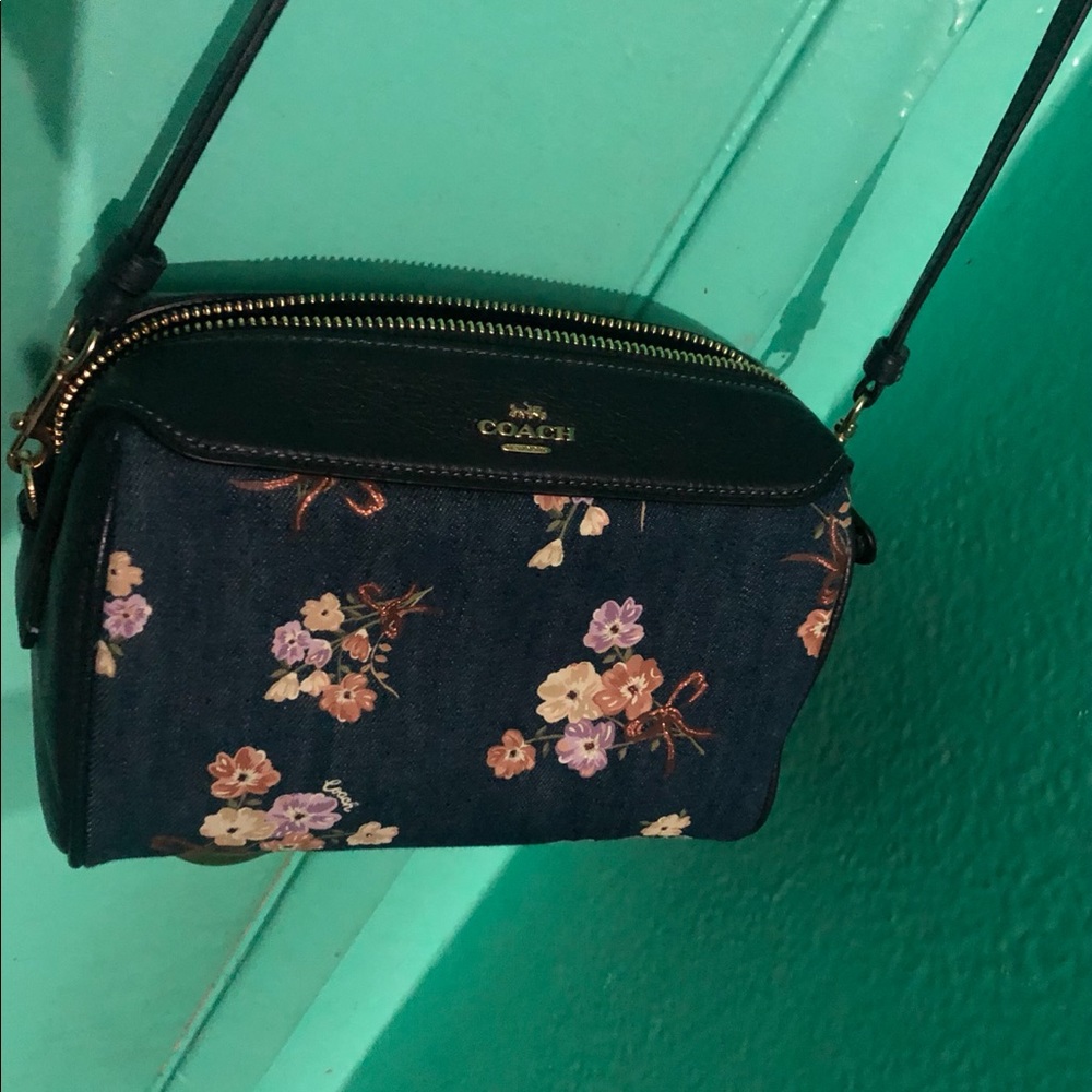 Floral coach bag